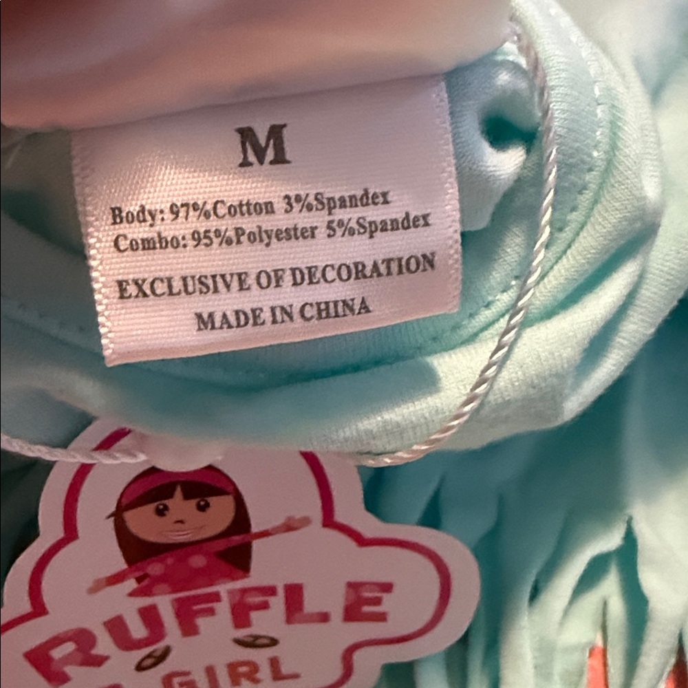 NWT Toddler Ruffle Girl Two Piece Set - Picture 4 of 4